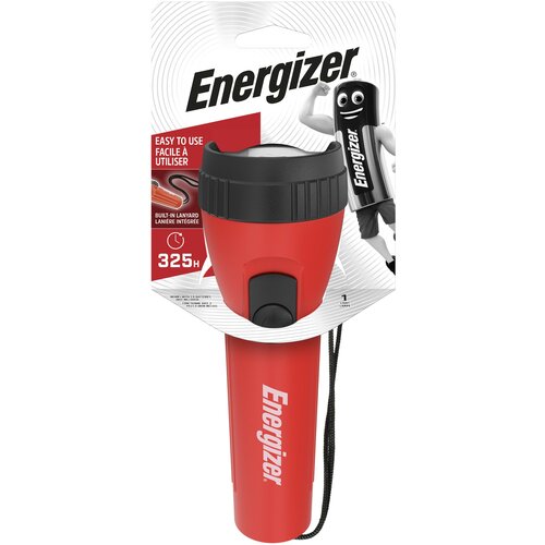 Фонарь Energizer Plastic (2шт, без батареек D) E300667702