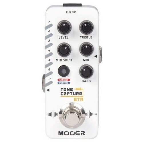 Гитарная педаль эффектов/ примочка MOOER Tone Capture mooer green mile overdrive гитарная педаль