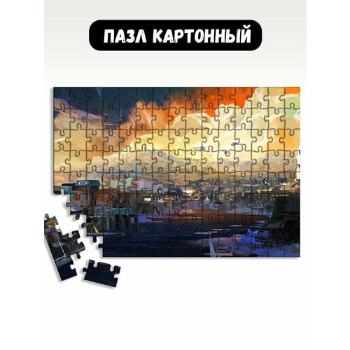 Пазл картонный 29x20 см игры диско элизиум - 18181