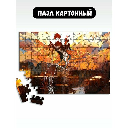 Пазл картонный 29x20 см игры диско элизиум - 18182