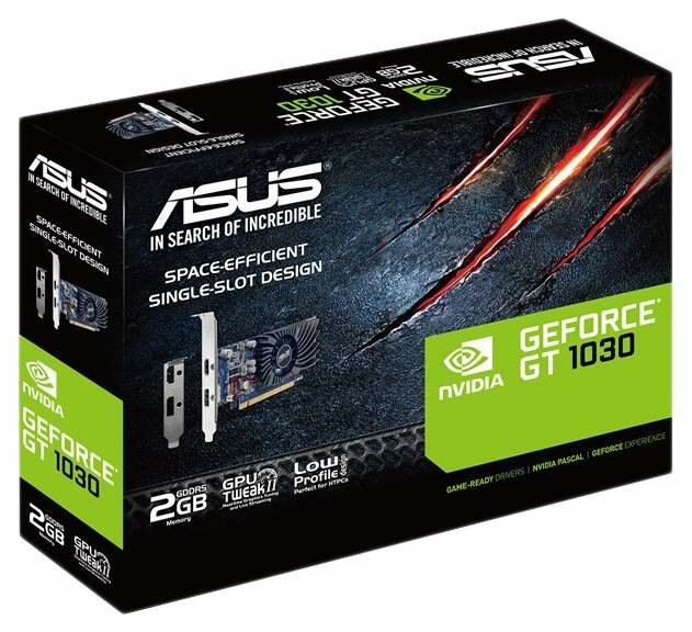 Видеокарта ASUS GeForce GT 1030 2GB LP (GT1030-2G-BRK)