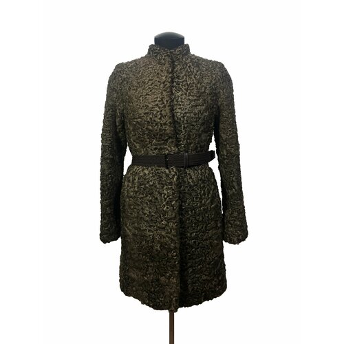 Шуба , размер 44/46, коричневый