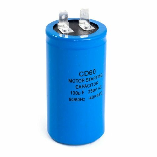 Конденсатор неполярный CD-60 100mkf 300 VAC
