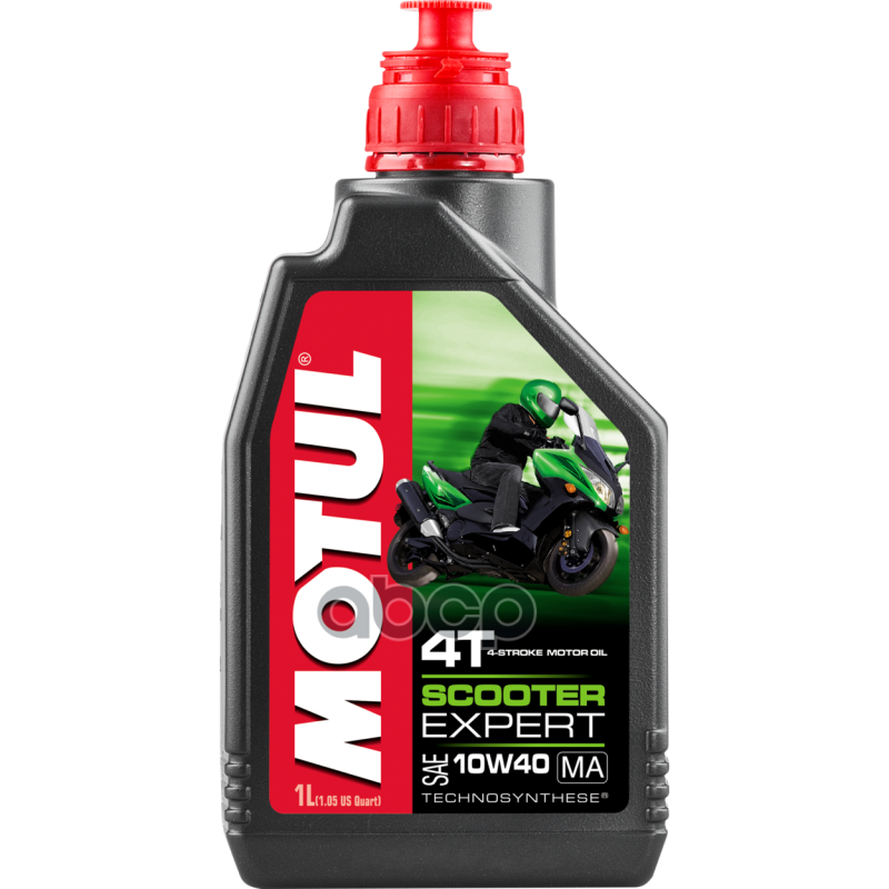 Масло Моторное Для 4-Х Тактных Двигателей Scooter Expert 4T 10W40 П/Синт.1л Motul MOTUL арт. 105960