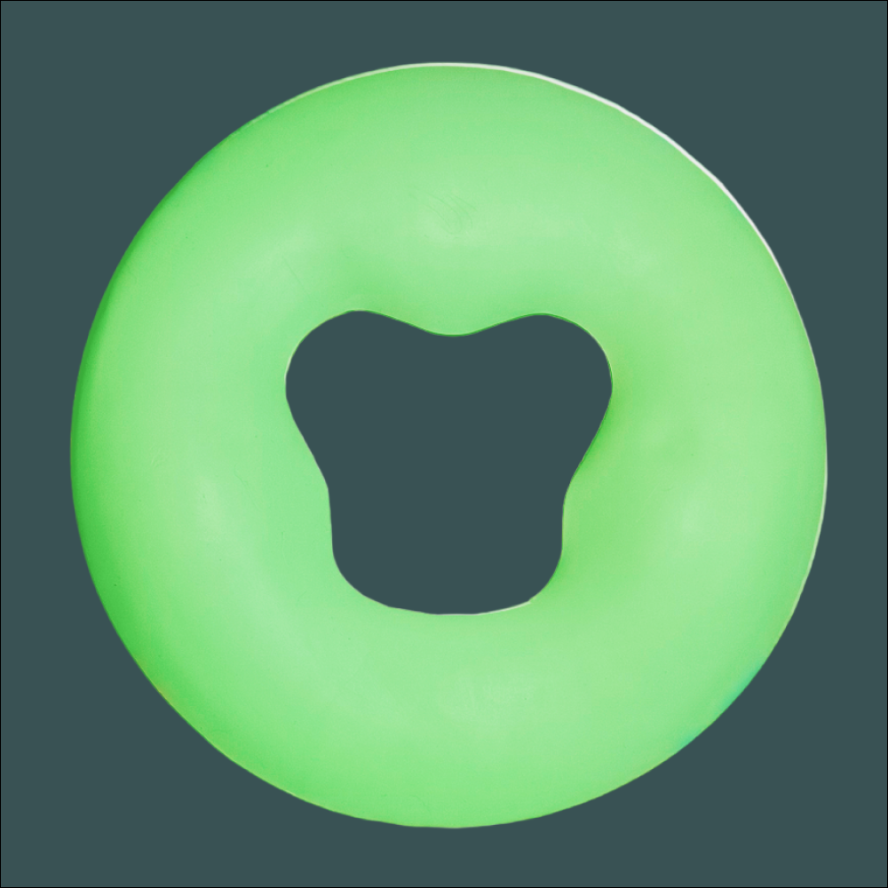 фото Силиконовая подушка для массажа, салатовая