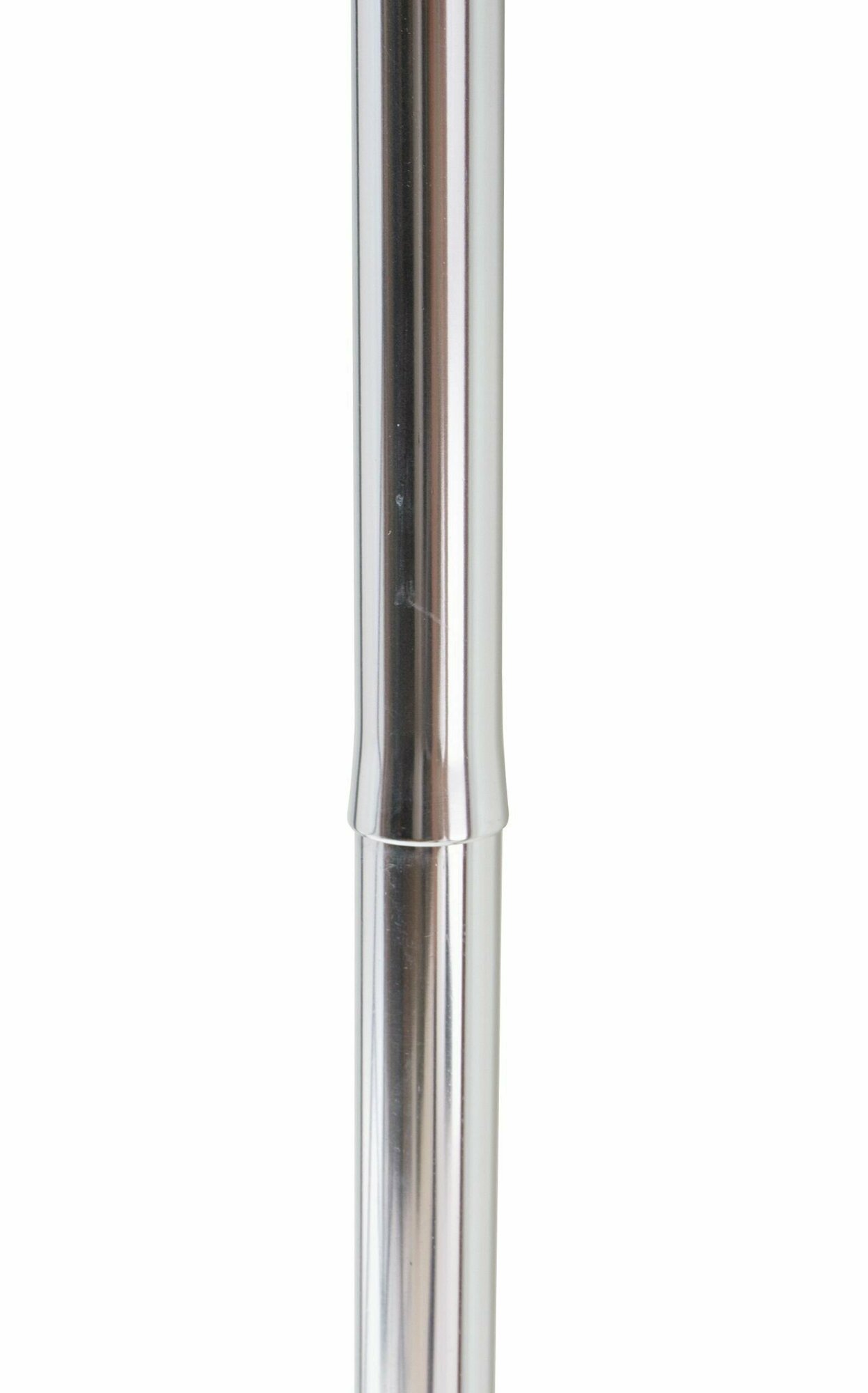 Трость для ходьбы опорная cкладная с Т-образной деревянной ручкой 10121 SL хром
