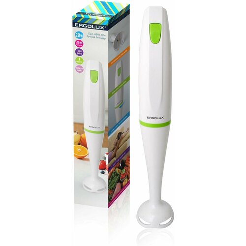 Блендер погружной ERGOLUX ELX-HB01-C34 бело-салатовый 121300₽