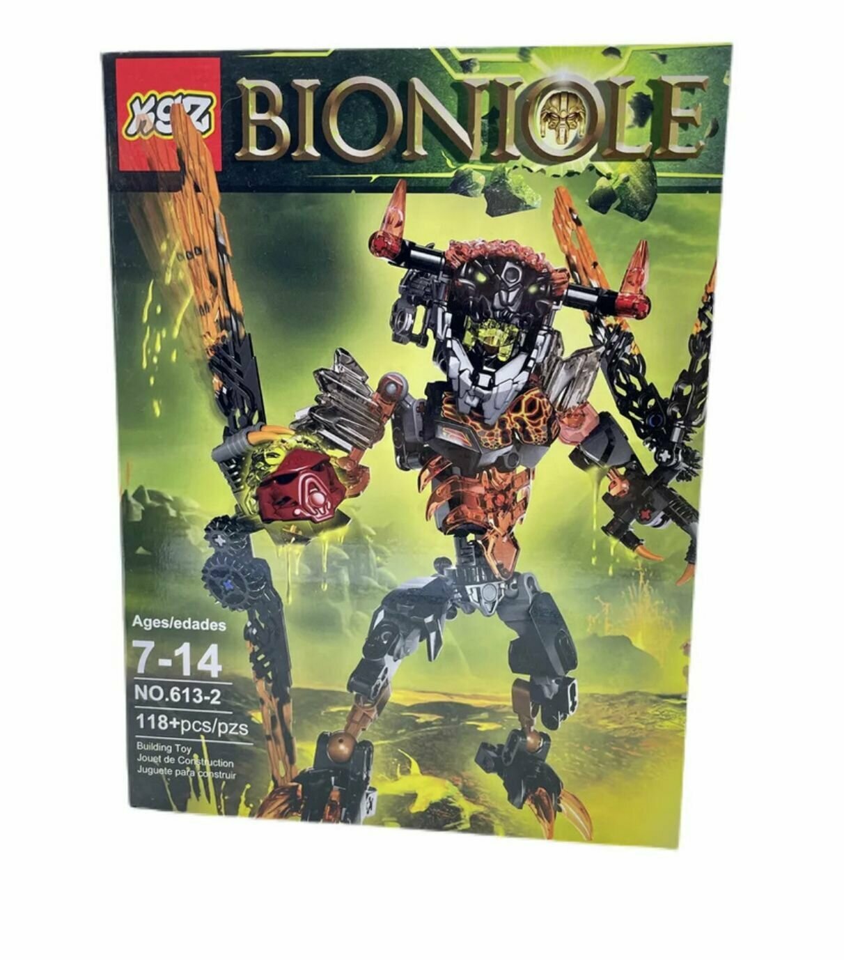 Конструктор KSZ "Лава-Монстр" 613-2 (Бионикл 71313) 118 деталей
