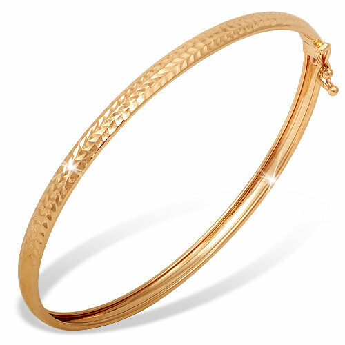 фото Браслет из золота с алмазной гранью яхонт ювелирный арт. 120157