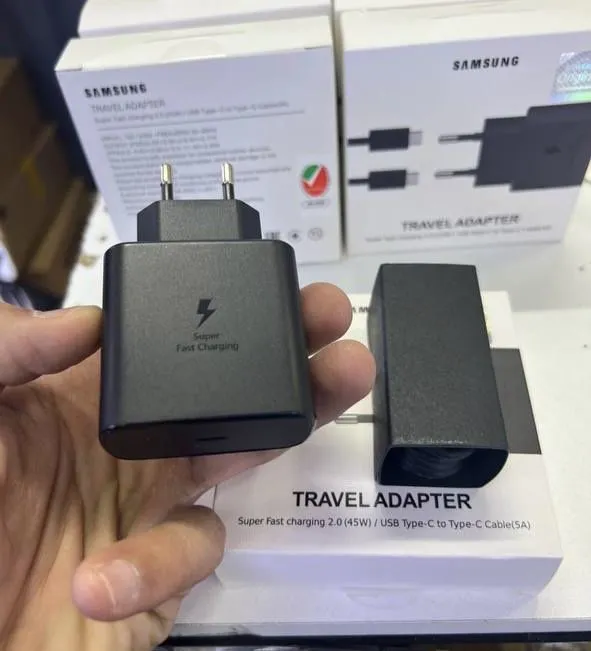 Сетевое зарядное устройство Samsung EP-TA845 + кабель USB Type-C 5 Вт