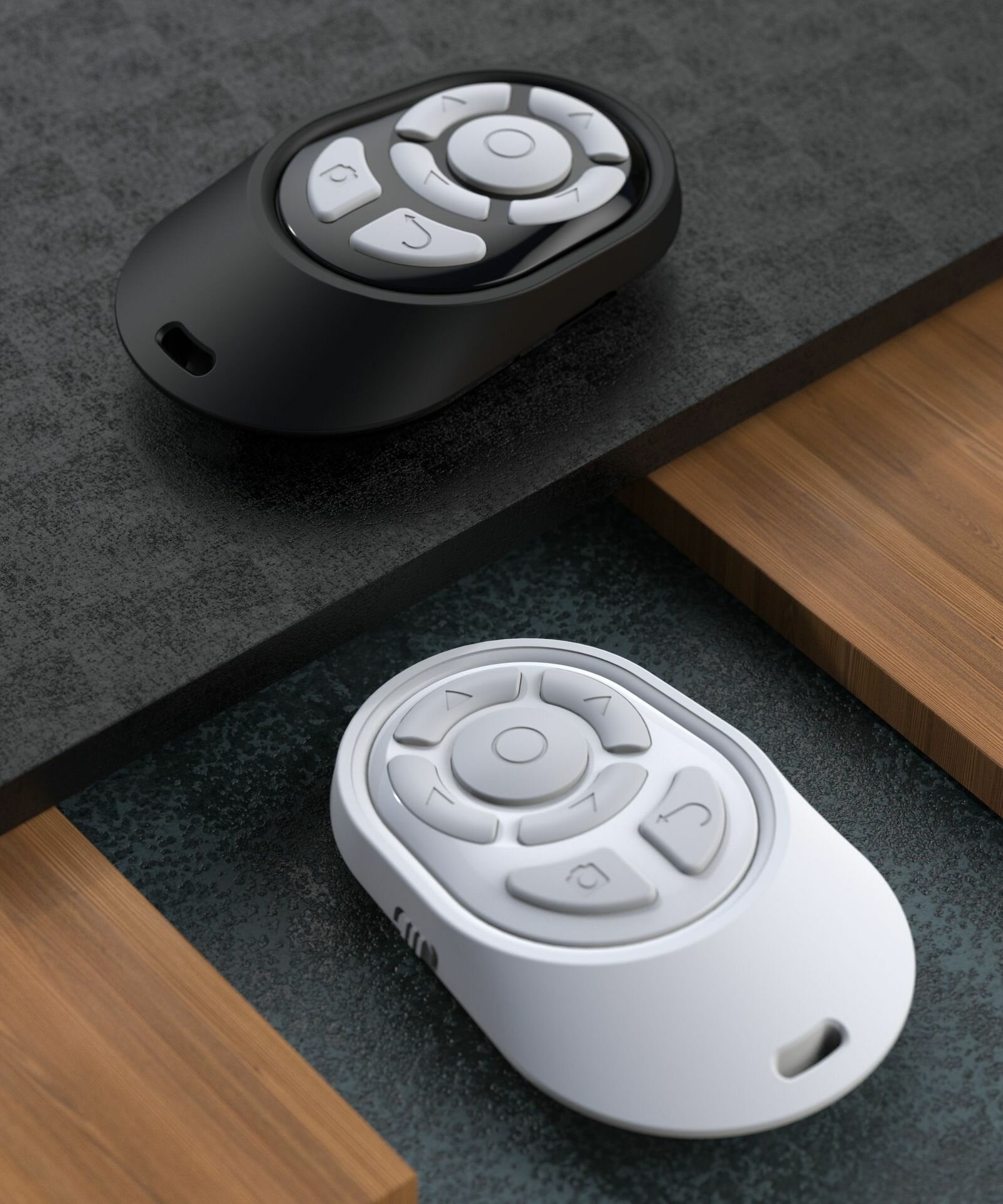 Пульт для селфи / Брелок Bluetooth / Блютуз кнопка для селфи / Беспроводной селфи пульт / Блютуз кнопка для управления камерой телефона — фото 7