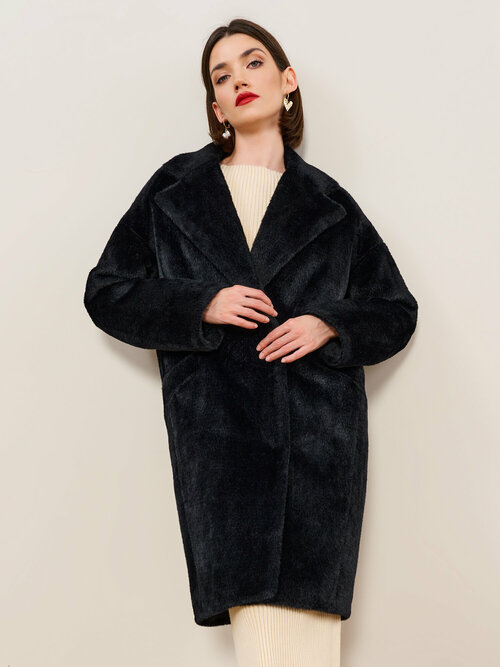 Пальто VIAVILLE, размер 40/42, черный