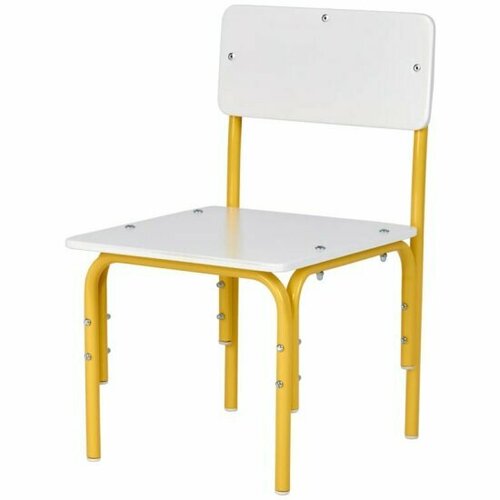 Стульчик растущий Фея Мой малыш 0-1 гр белый-желтый 1490₽