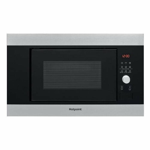 Встраиваемая микроволновая печь Hotpoint MF20G IX HA микроволновая печь встраиваемая leran mo 125 ix серебристый