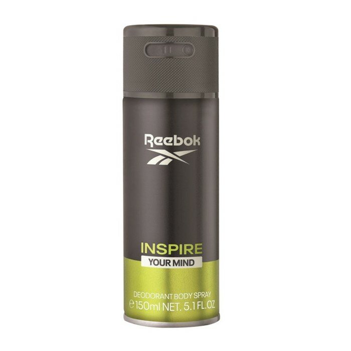 Reebok Дезодорант спрей для тела мужской REEBOK INSPIRE YOUR MIND, 150 мл
