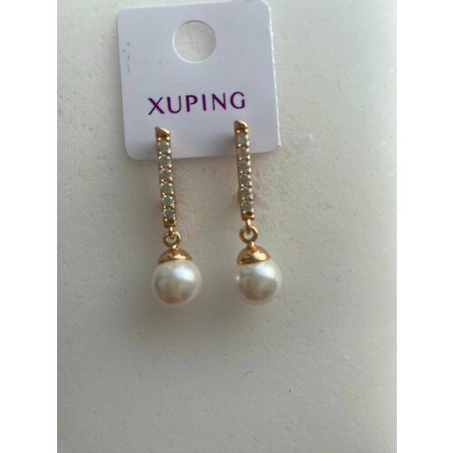 Серьги XUPING JEWELRY, золотой