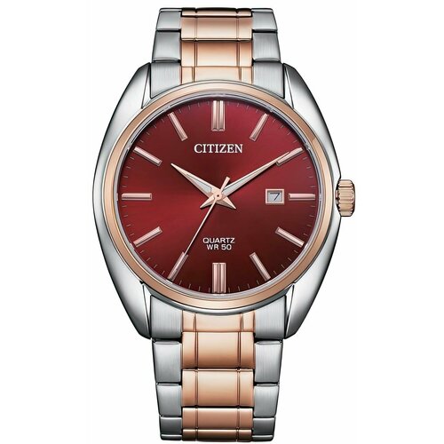 Наручные часы CITIZEN Quartz BI5104-57X, красный часы citizen bi5104 57l