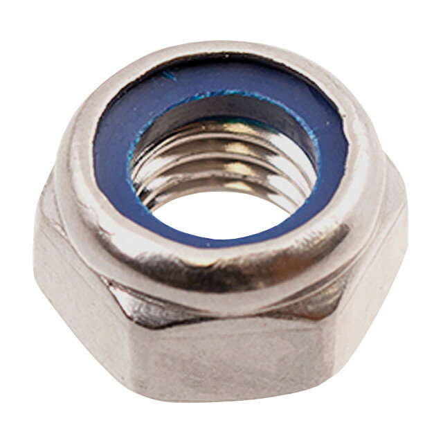 Гайка самоконтрящаяся DIN985 нержавеющая сталь М6 10шт