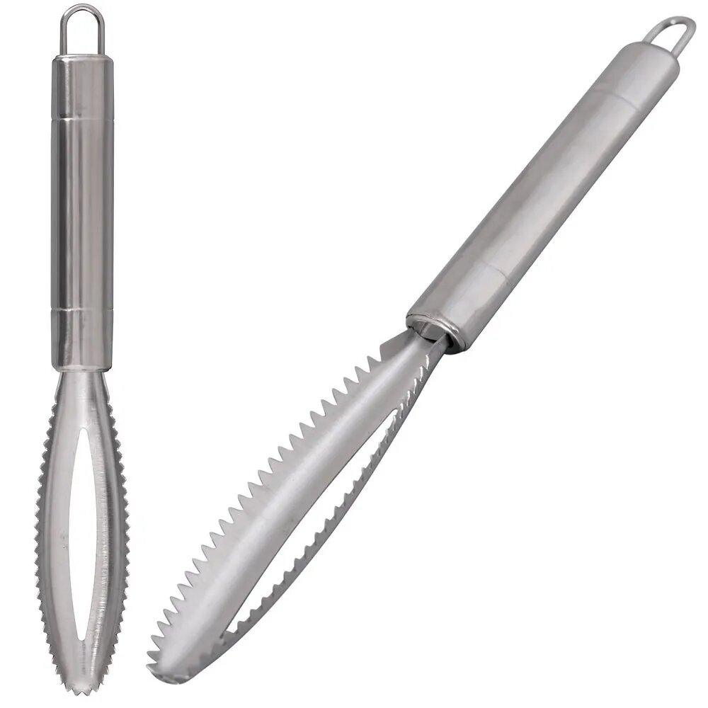 Рыбочистка Stanley Styl VL35-71 IBRICO, нержавеющая сталь, серебристая, длина лезвия 11,5 см