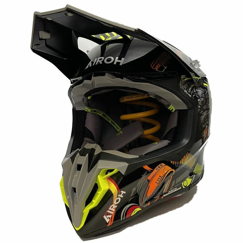 Кроссовый шлем Airoh Twist 3 (Toxic Gloss, L)