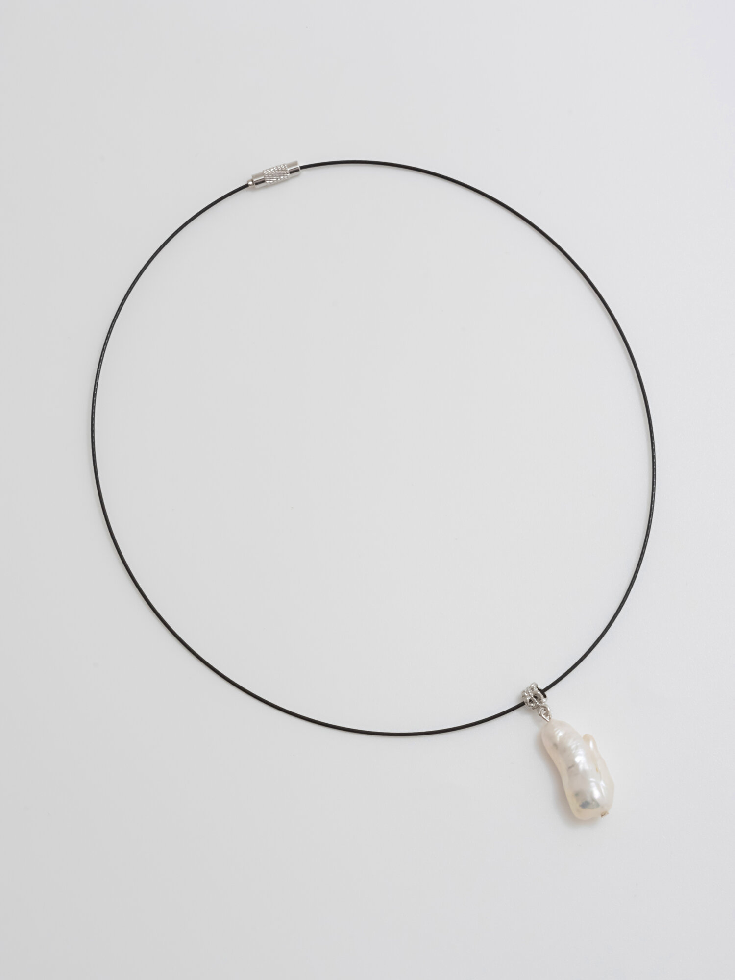 Чокер ЖемАрт жемчуг пресноводный культивированный жемчуг пресноводный белый