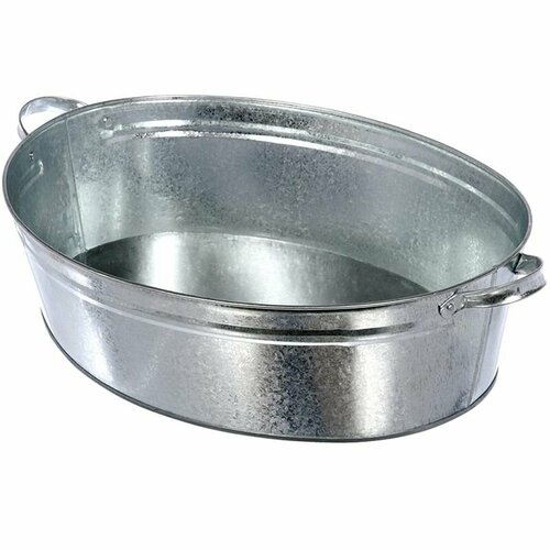 Таз оцинкованный овальный 23 л.
