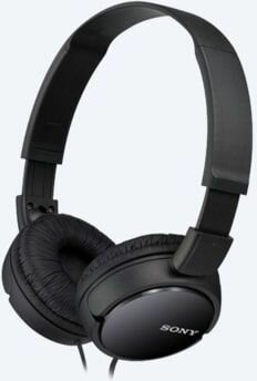 Гарнитура накладные Sony MDR-ZX110AP 1.2м черный проводные
