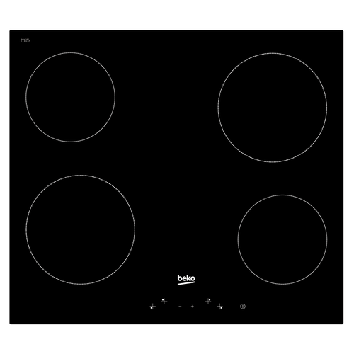 Электрическая варочная панель Beko HIC 64400 E цвет панели чeрный цвет рамки черный 18211₽