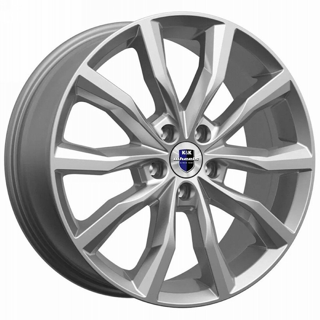 Колесный диск K&K Портер 7.5x18 5*114.3 ET33 DIA67.1 Дарк платинум