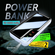 Повербанк AlDm Electronic, 10000mAh, Li-Polymer, с фонариком, бел...