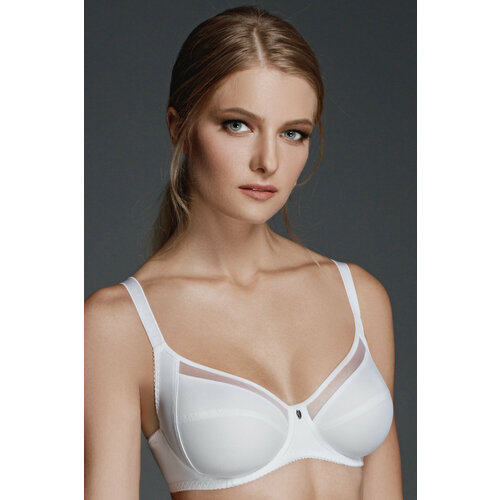 фото Бюстгальтер milavitsa basic, размер 85f, белый,