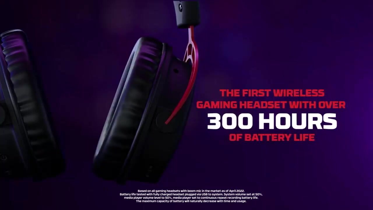 Беспроводная игровая гарнитура HyperX Cloud Alpha Wireless с технологией DTS (4P5D4AA) — фото 1