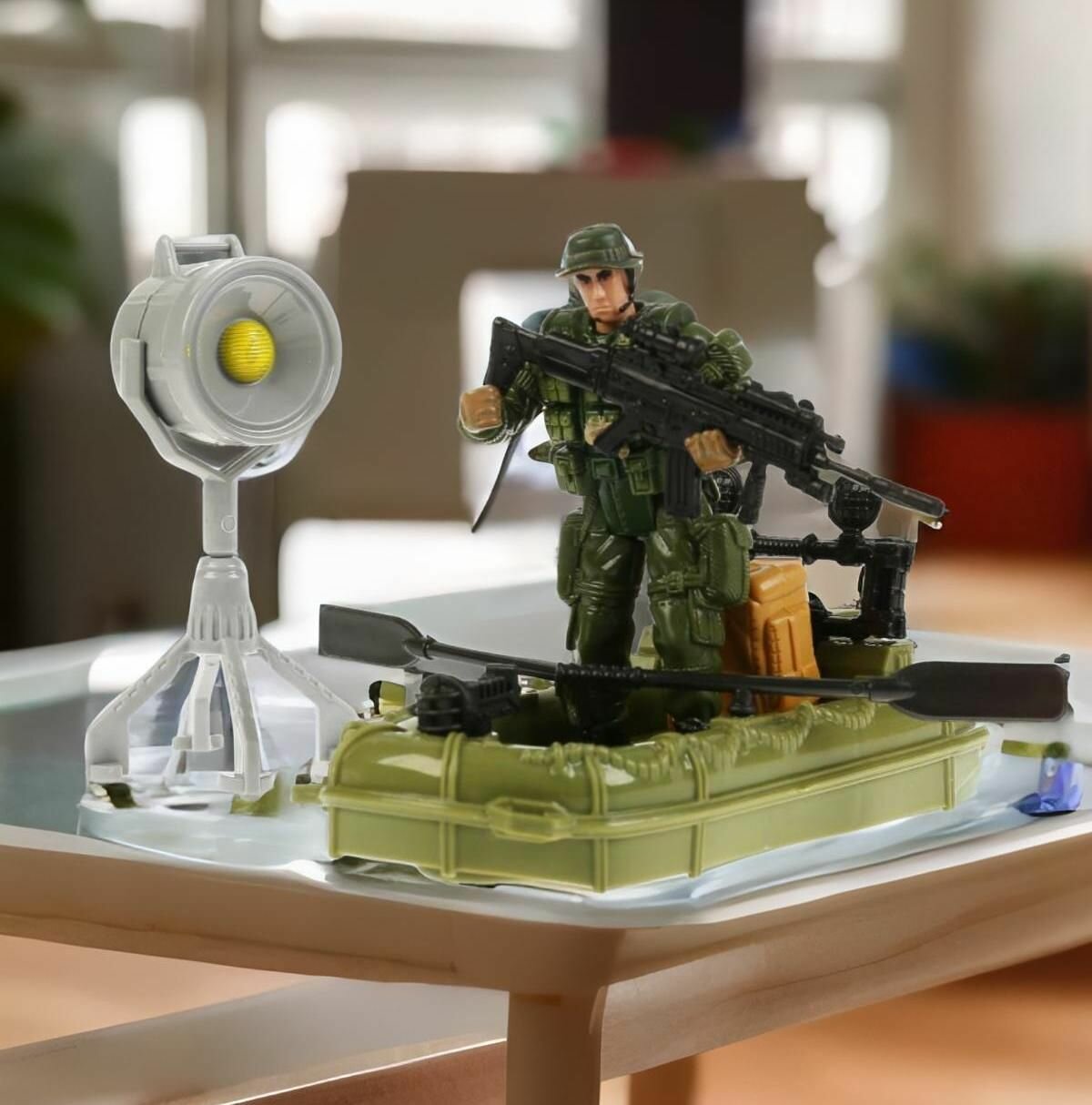 Набор солдатики военные с оружием аксессуарами и техникой Играем вместе / фигурки игрушечные для мальчиков