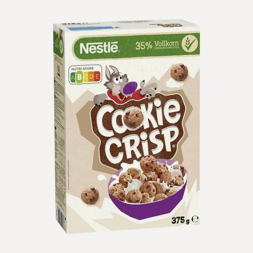 Изображение товара Сухой завтрак Nestle Cookie Crisp с кусочками шоколада, 375 гр (Германия)