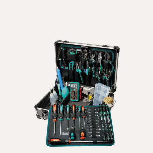 Изображение товара Набор инструментов для электромонтажника Pro'sKit PK-15307BM, в кейсе, 52 пр.