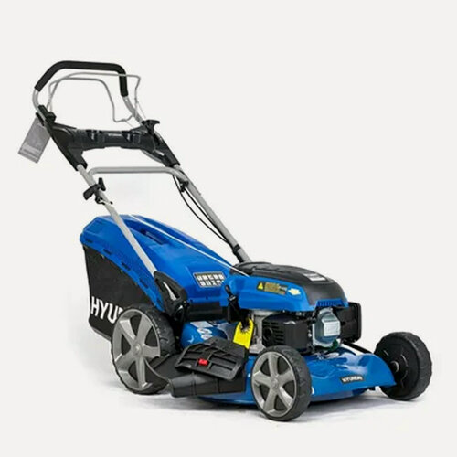 Изображение товара Бензиновая самоходная газонокосилка Hyundai L 5300S 5.6 л. с, синяя