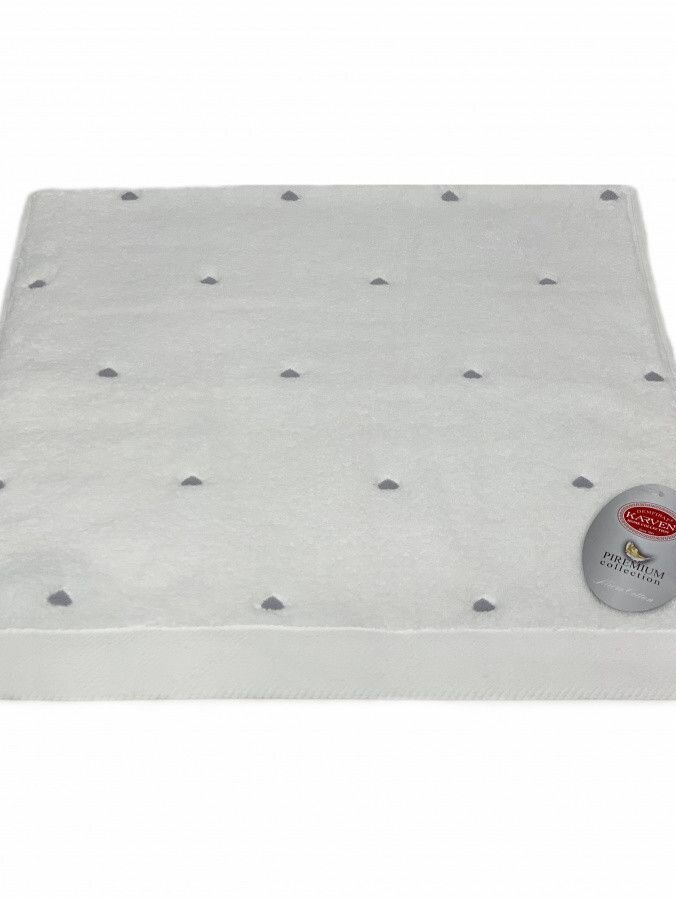 Полотенце Karven KALPLI NAKISLI gri 50x90 — фото 1