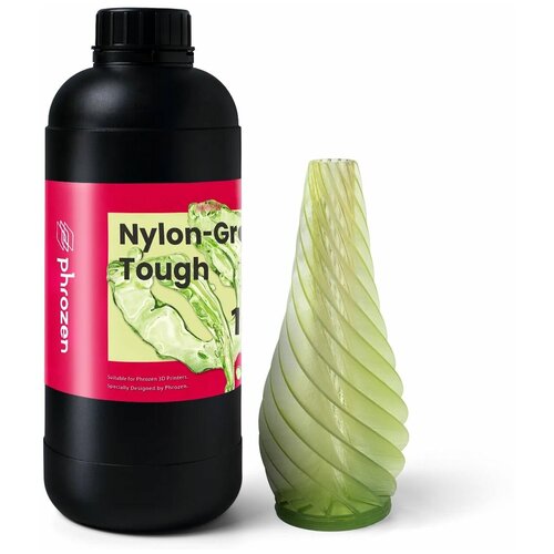 Фотополимер Phrozen Nylon Green Tough, зеленый 1 кг для 3D-принтера