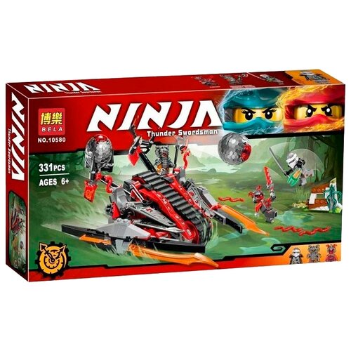 Lari (Bela) Ninja 10580 Алый захватчик, 331 дет. конструктор lari bela ninja 9796 ниндзя перехватчик х 1 425 дет