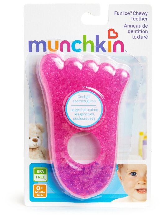 munchkin fun ice chewy teether