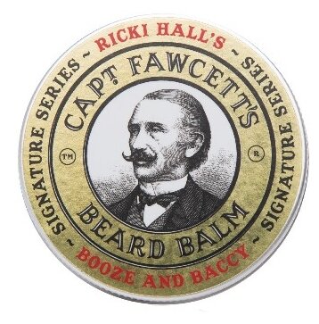 Captain Fawcett Бальзам для бороды Ricki Hall Booze & Baccy Beard Balm, 85 г, 60 мл