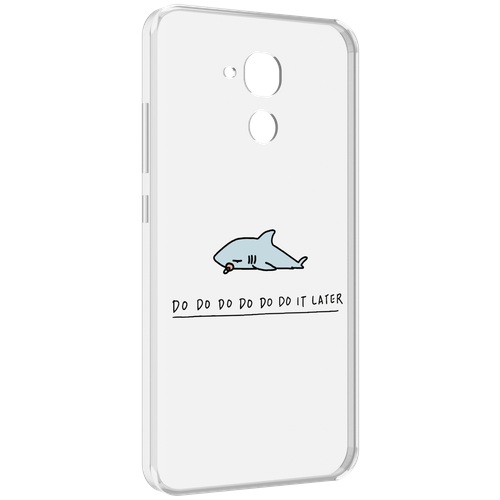 Чехол MyPads Мини-акула для Huawei Honor 5C/7 Lite/GT3 5.2 задняя-панель-накладка-бампер