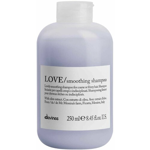 DAVINES Разглаживающий шампунь для волнистых или кудрявых волос Love Shampoo