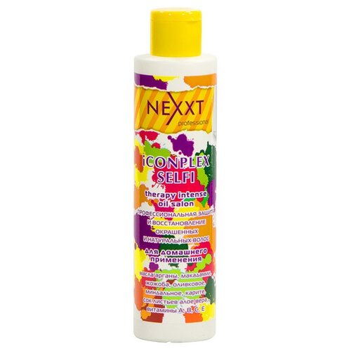 фото Nexxt coloring hair профессиональная защита и восстановление окрашенных и натуральных волос 7 масел, 200 мл