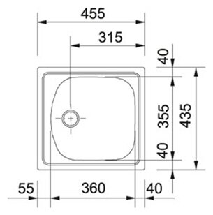 Кухонная мойка Franke ETN 610 - фото №8