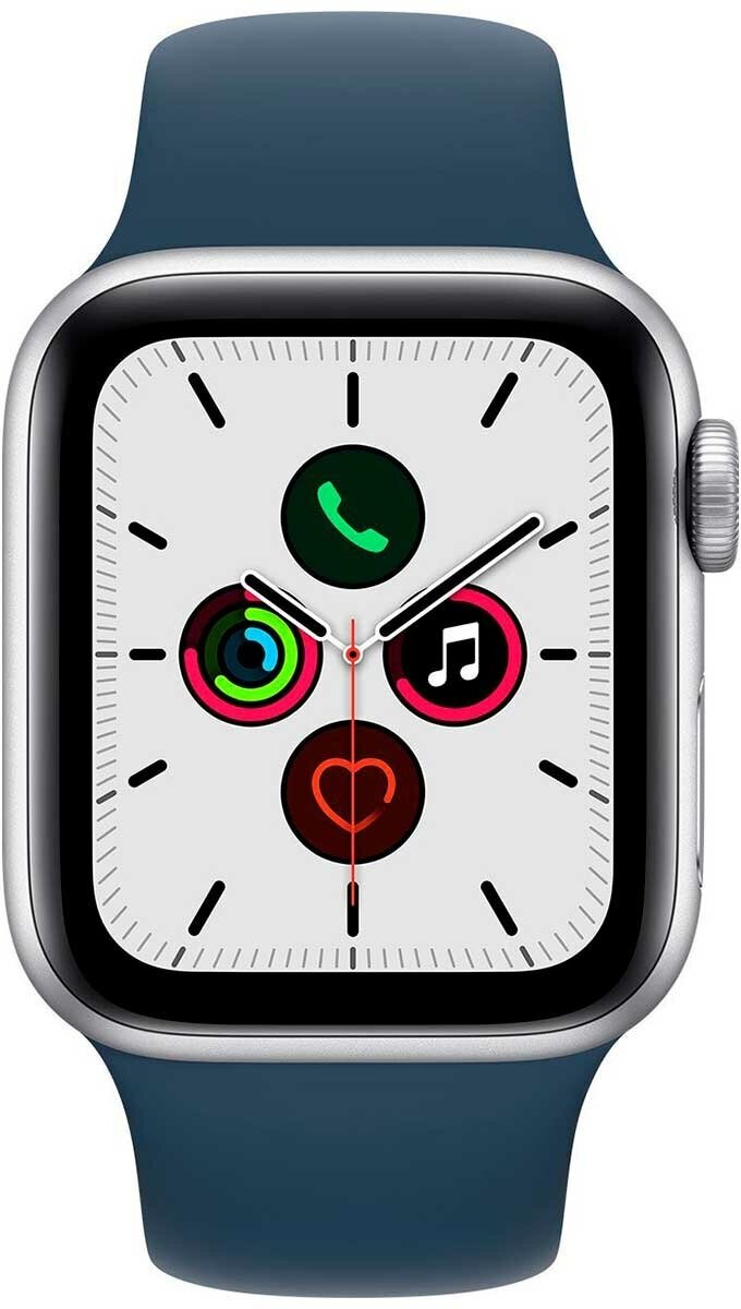 Смарт-часы APPLE Watch SE A2351 серебристый (mkny3ll/a) - фото №10