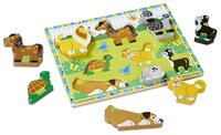 Пазл Melissa & Doug Домашние животные (3724) , элементов: 8 шт.