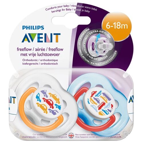 фото Пустышка силиконовая Philips avent