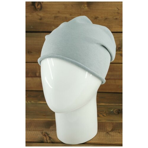 фото Шапка fiji29, размер 55-58, серый