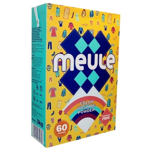 Стиральный порошок MEULE Color, 3 кг